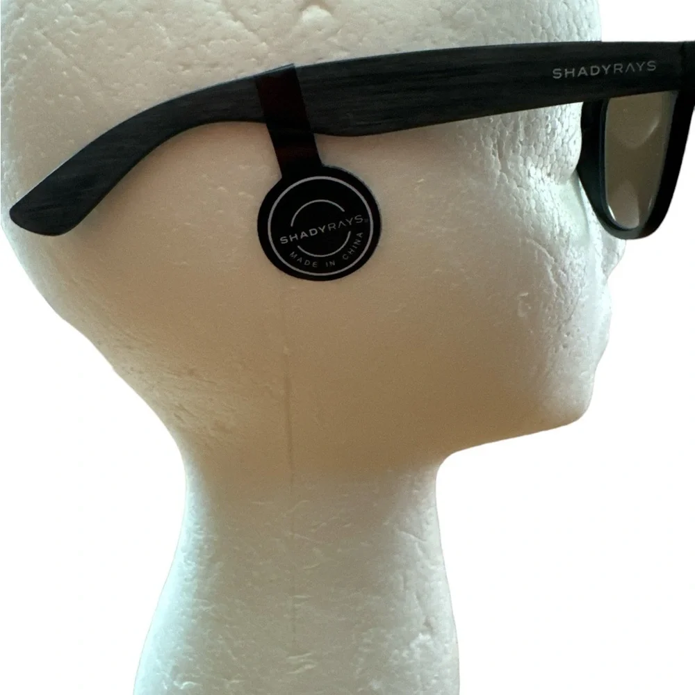Shady Rays Blue Light Blockers Classic Black‎ Timber Glasses Men’s One Size